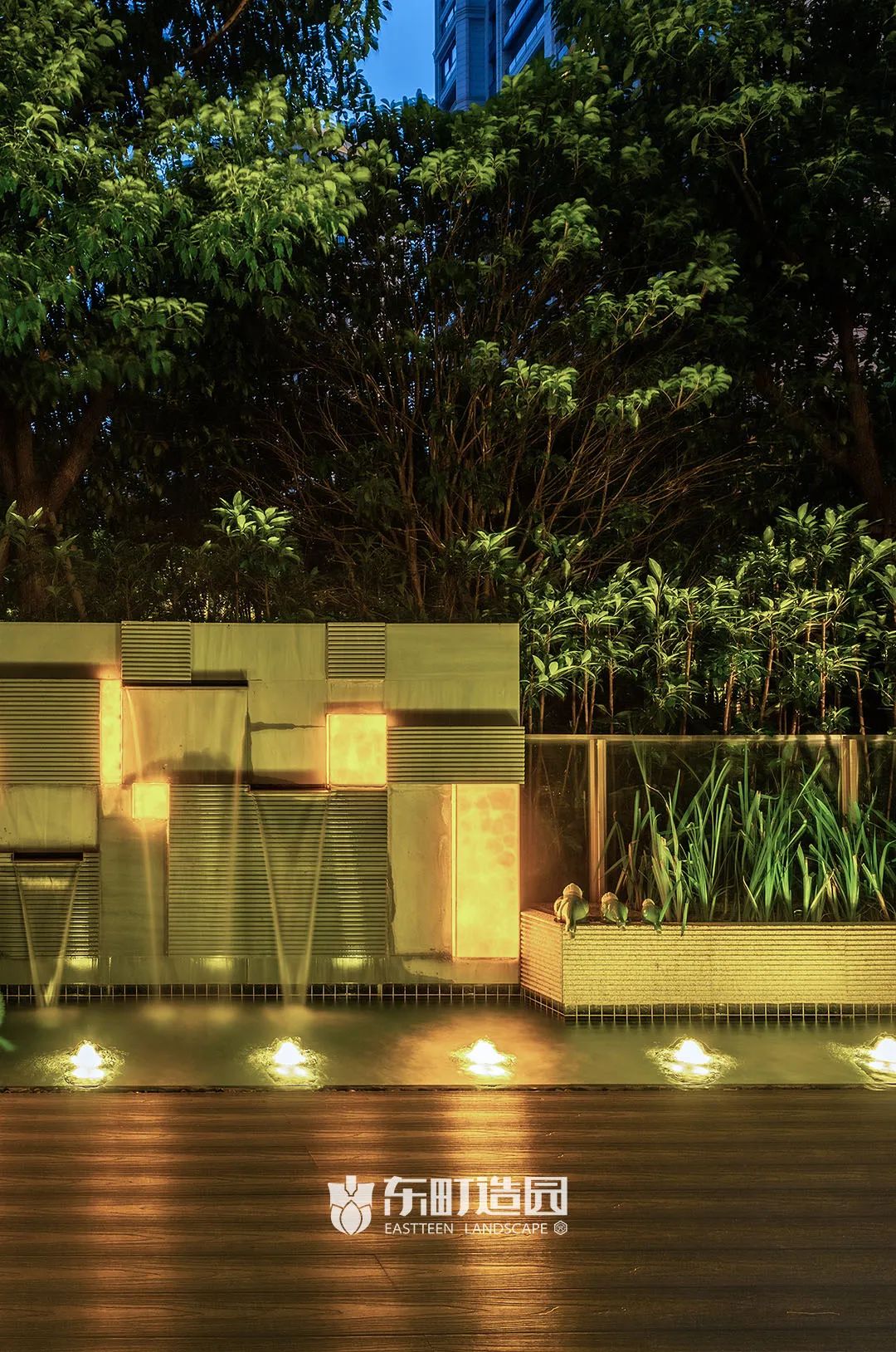 上海简约风花园设计案例-67