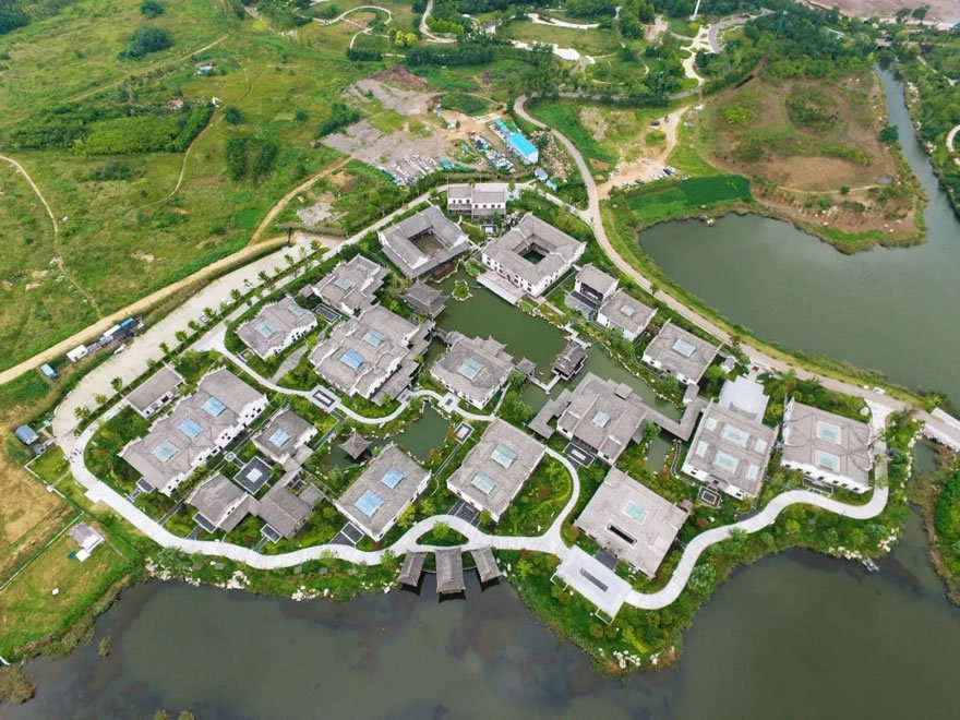 中国院子(南北院子)景观绿化工程-17