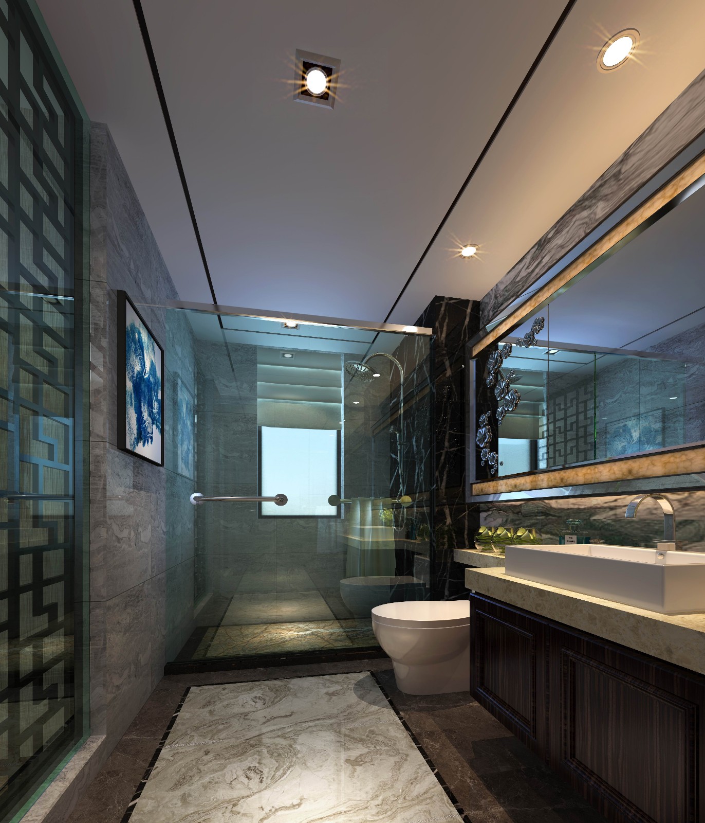 神韵中式张总 茅草屋 欣巴设计-4