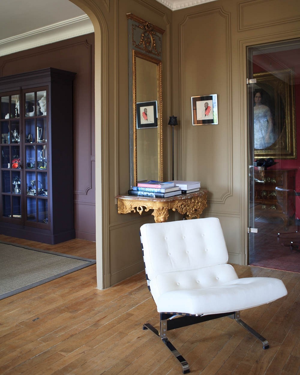 色彩主义设计师 Géraldine Prieur 奥斯曼风格的家丨法国巴黎丨法国色彩主义设计师兼家具设计师 Geraldine Prieur-38