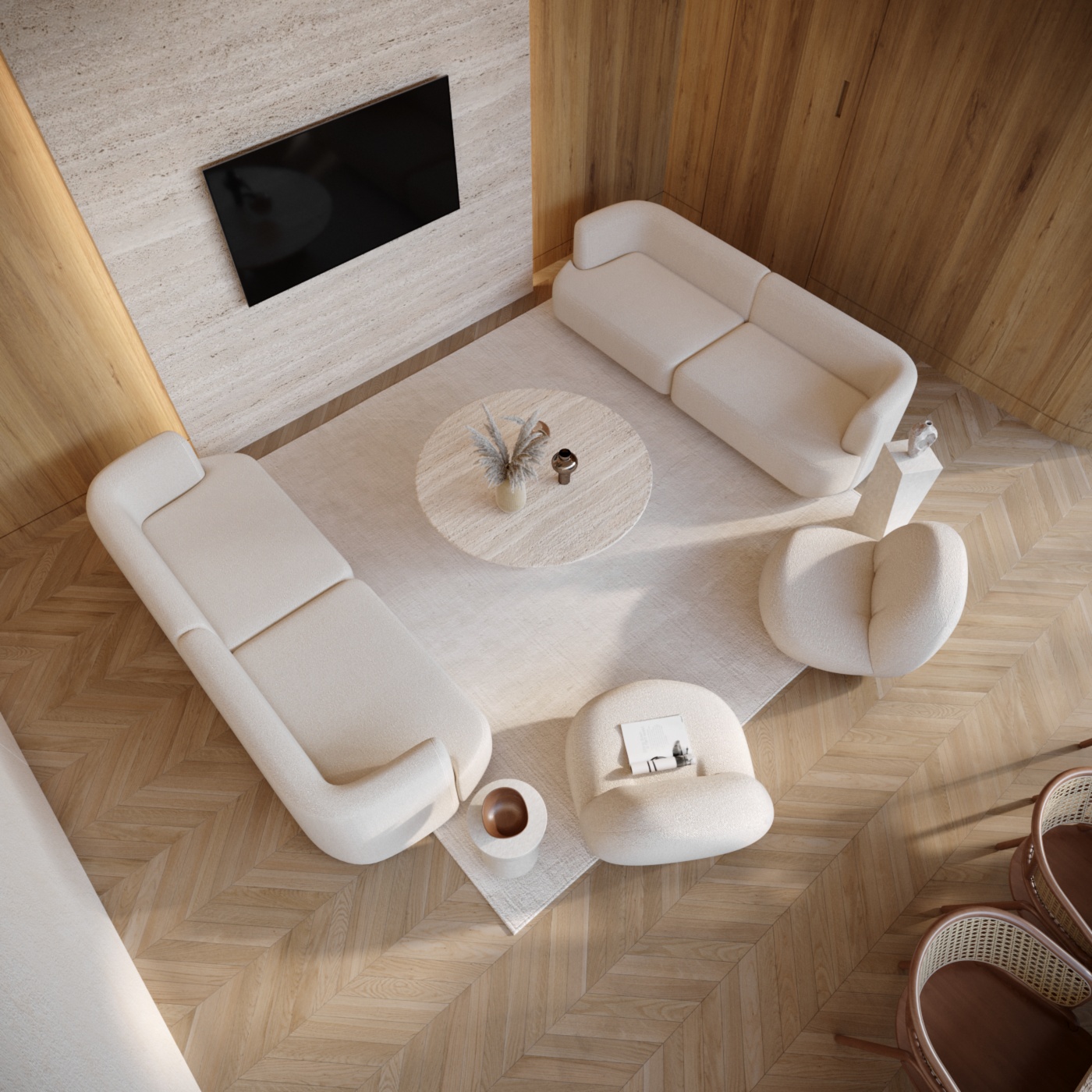 简约别墅丨建筑设计  AHMED NAGLAH,室内设计  文本作者-3