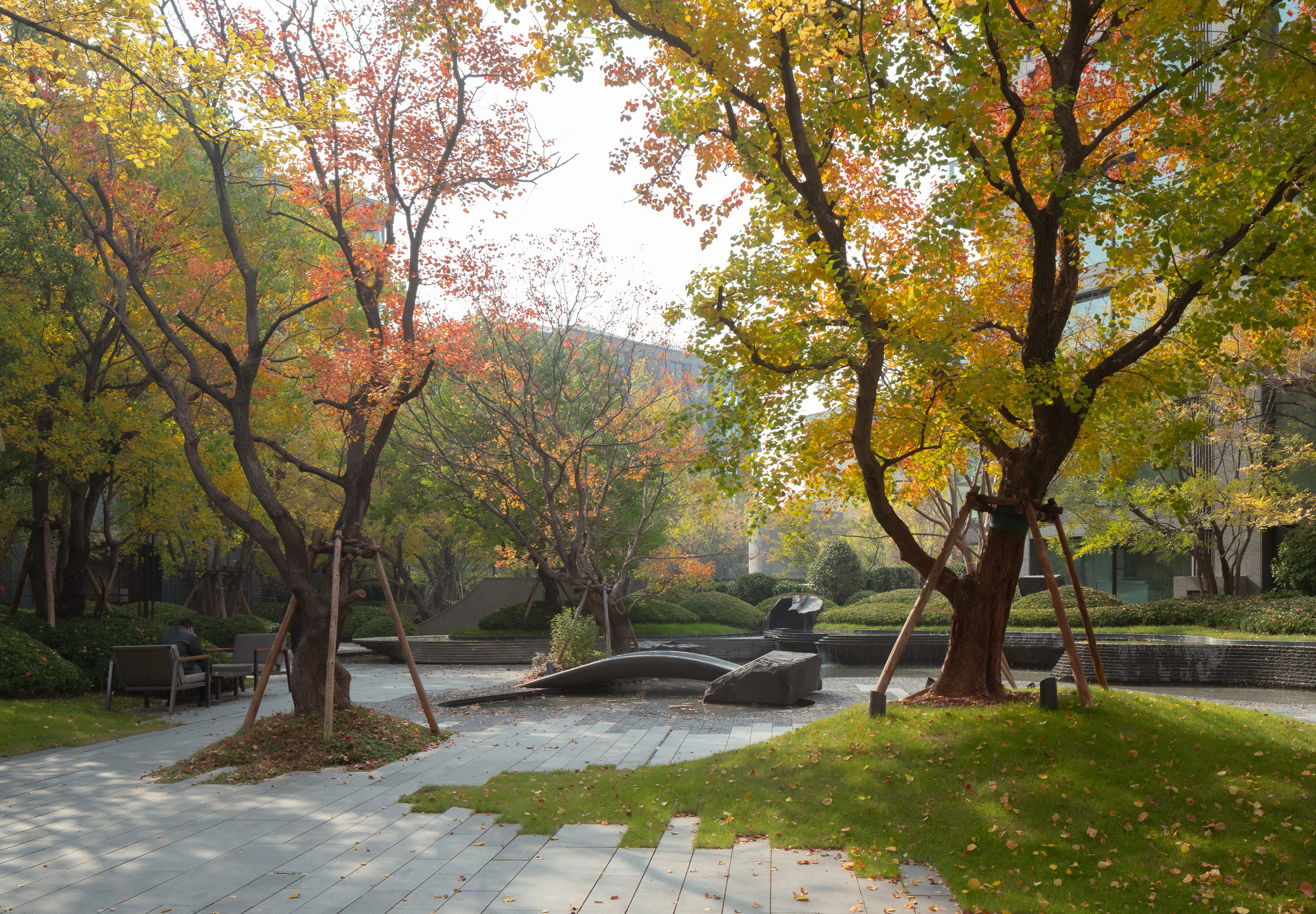 郑州万科·拾谧森语丨中国郑州丨齐物景观-40