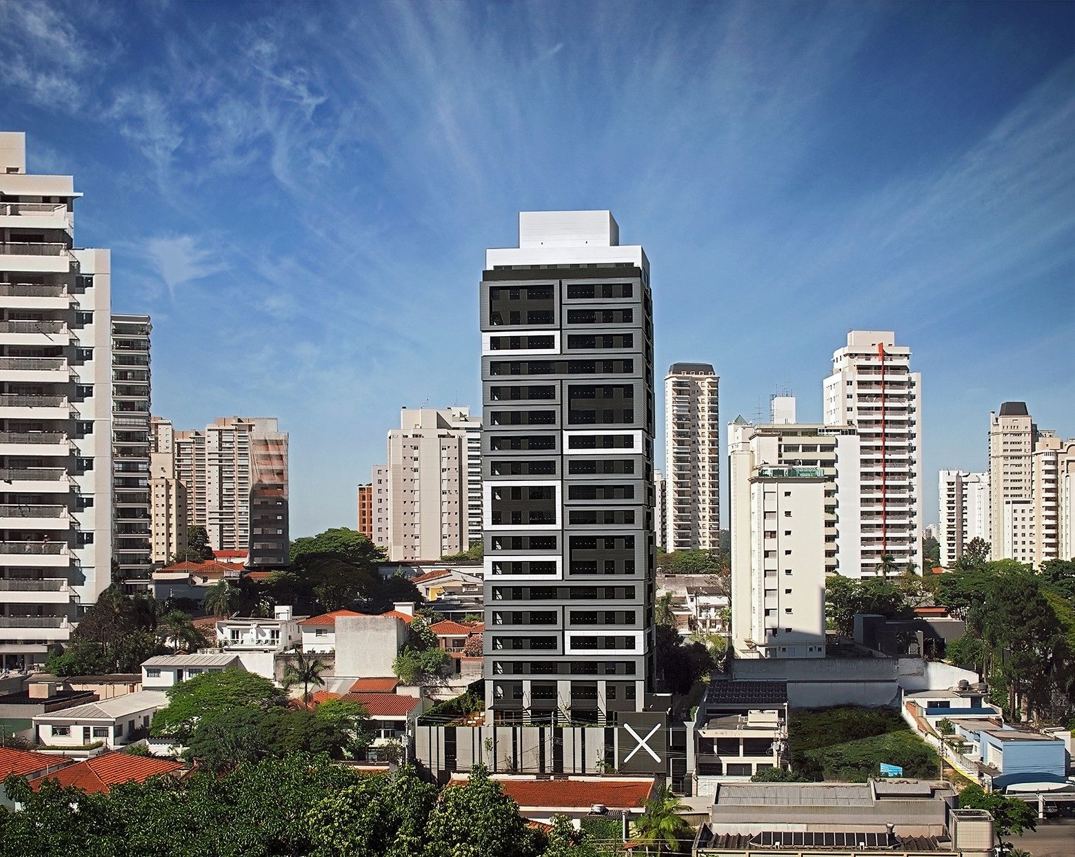 巴西圣保罗 Campo Belo 住宅大楼,灵活空间与工业风格的完美结合-15