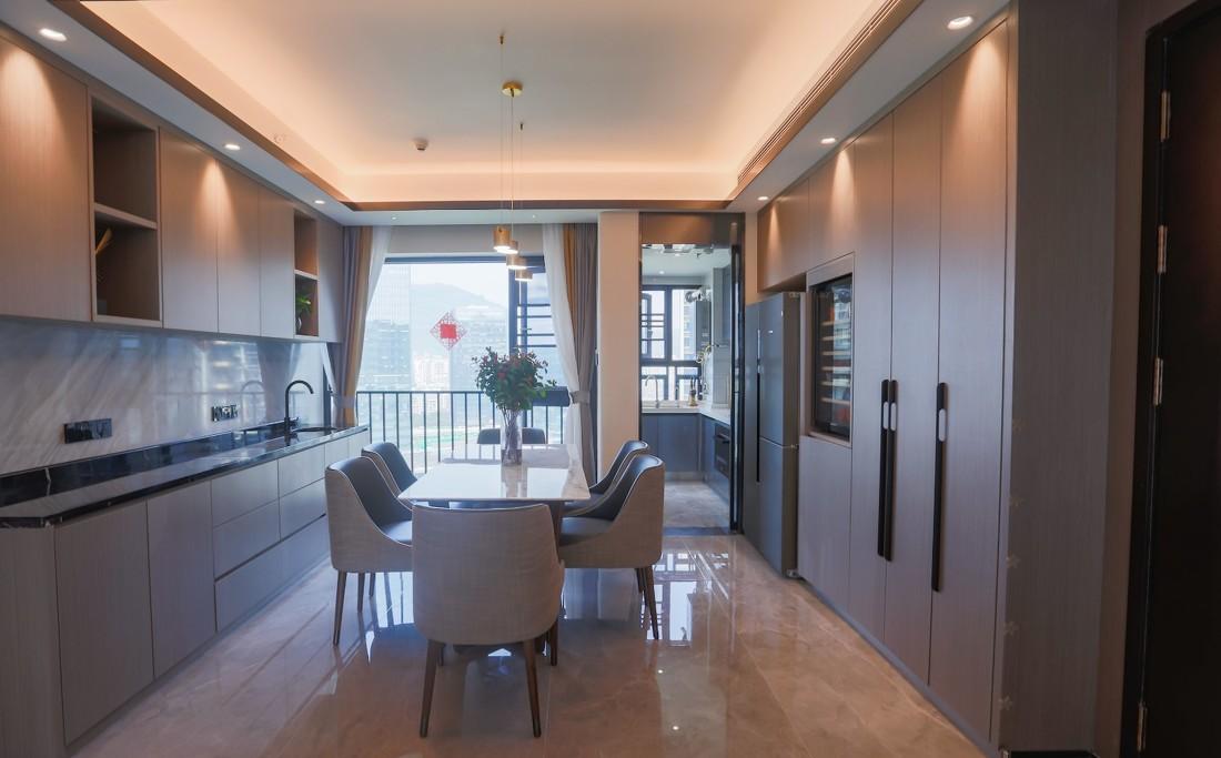 轻奢三居,心花上的舒适生活-13