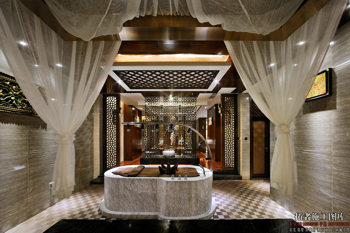 福州铭濠酒店异域风情会所空间设计-27