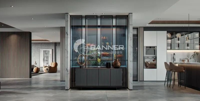 段峰打造 430㎡湖城大境 简约自然空间生活情境-22