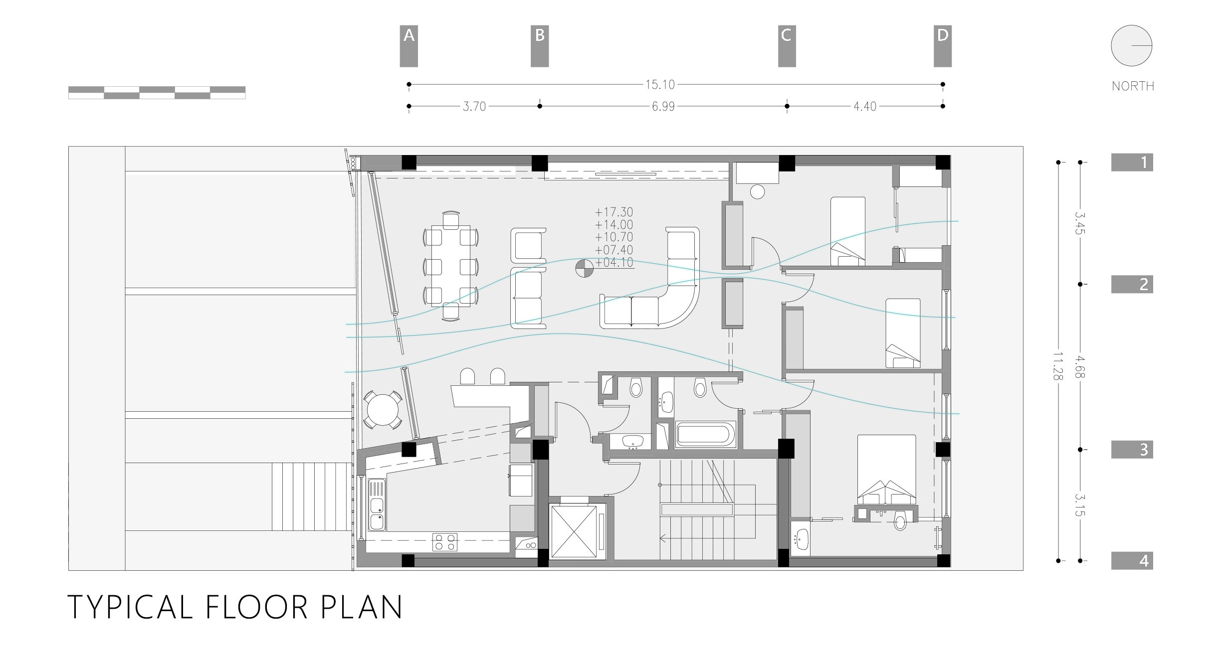 基于本土建筑的公寓丨Pejman Tayebi Architects-38