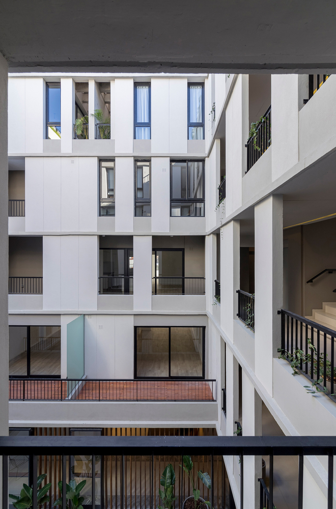 阿根廷 JA1205 住宅楼 · 双体建筑与社区的和谐共生-31