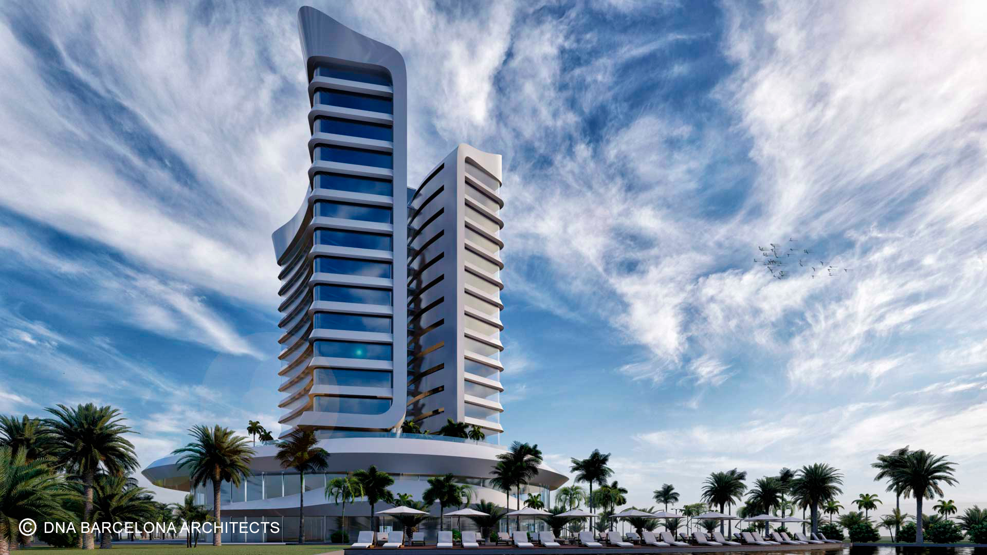 尼日利亚5星级酒店丨DNA Barcelona Architects-7