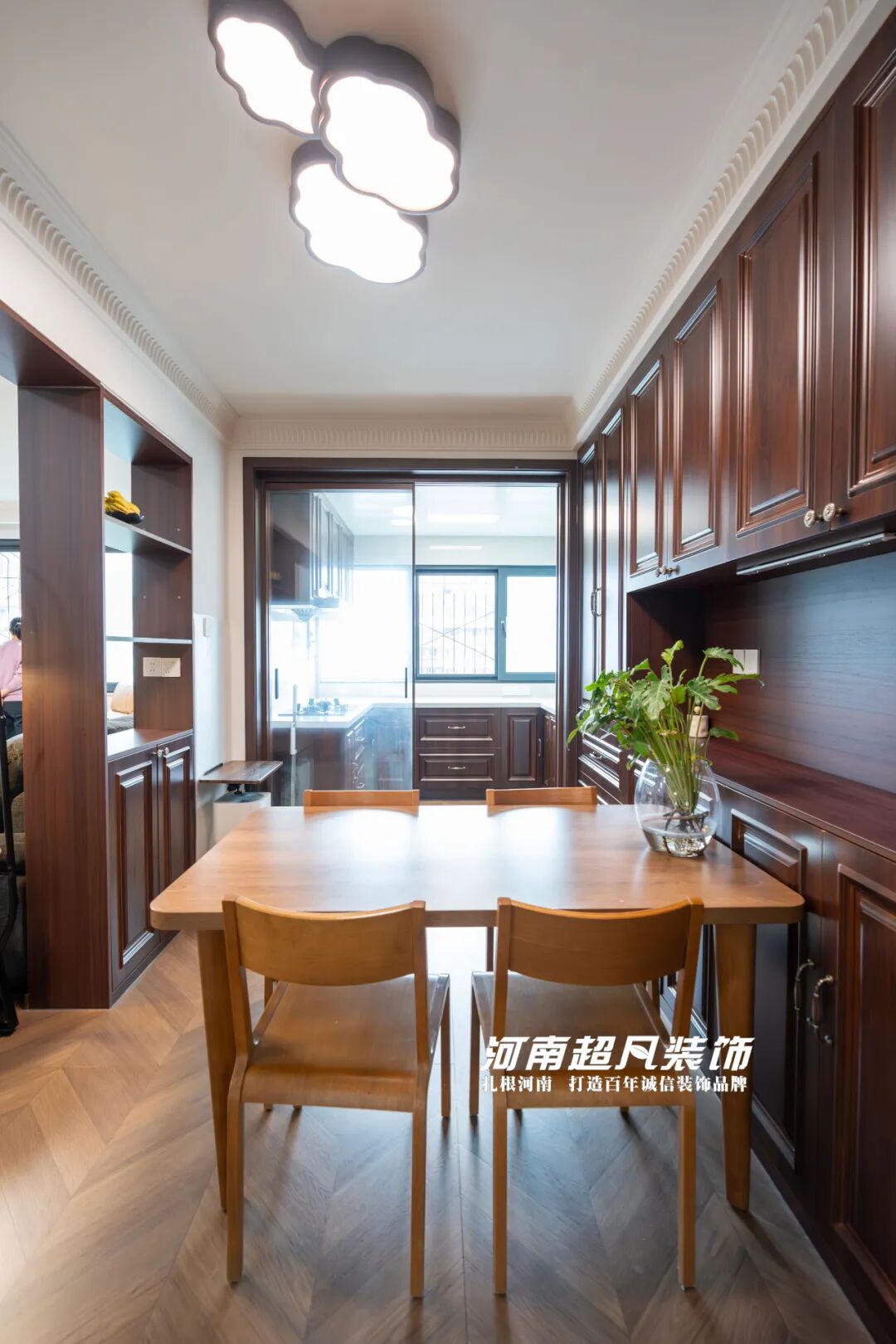 完工首发丨管城区金城街30号院，123㎡老房翻新，美式复古设计，优雅低调绽放-115