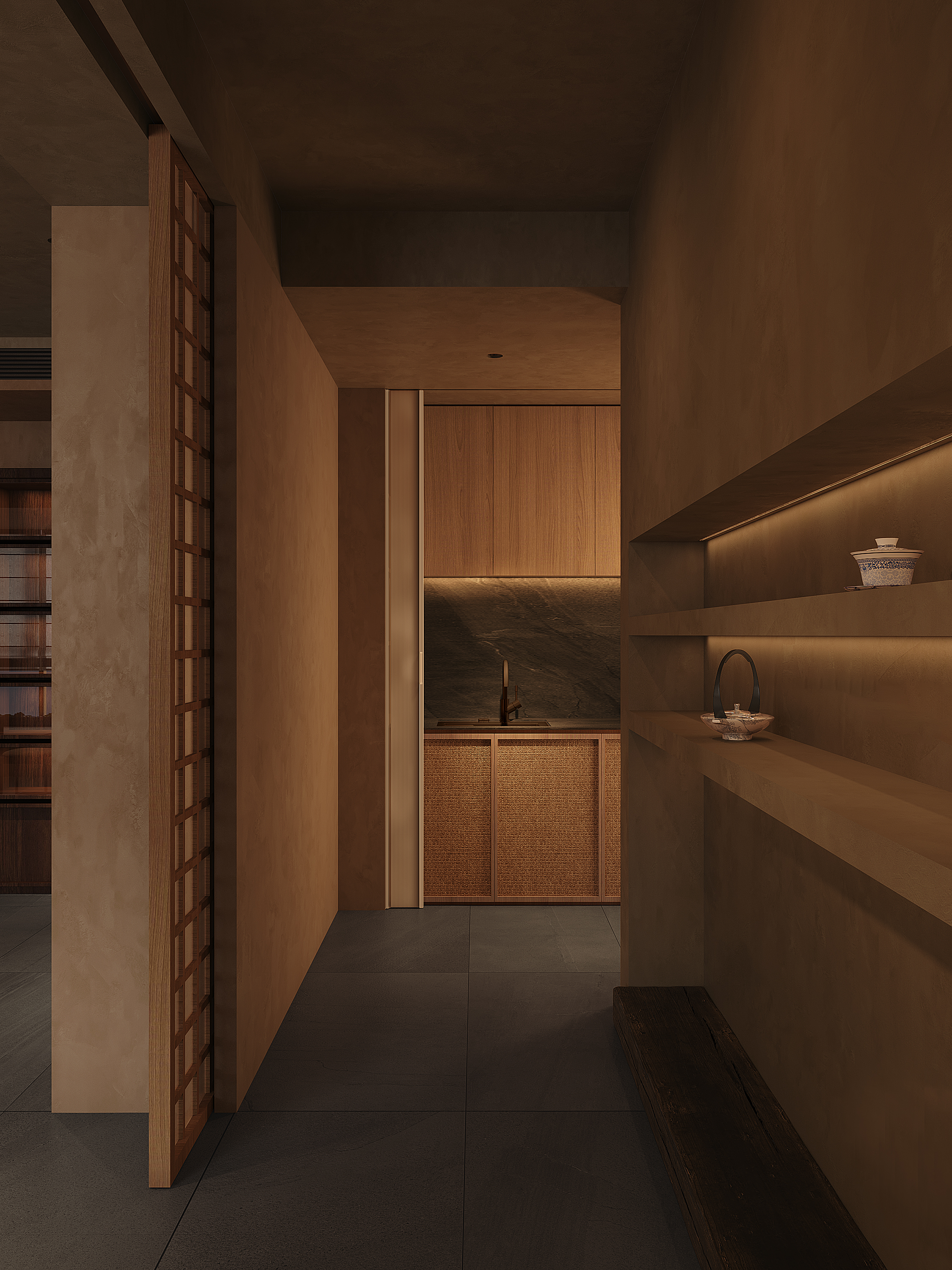 有间茶室丨中国武汉丨知白设计研究室-19