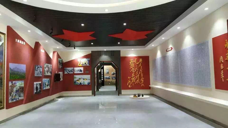 平度烈士陵园纪念堂设计布展-11