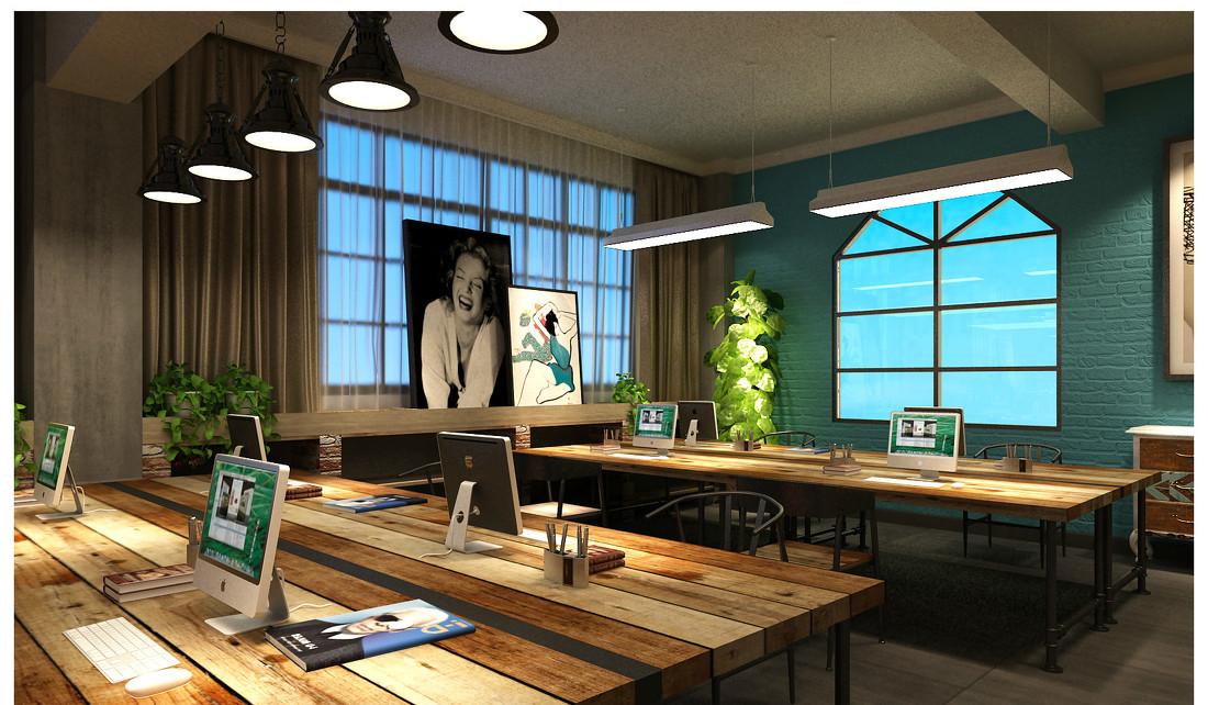 广州服装公司办公室设计-26