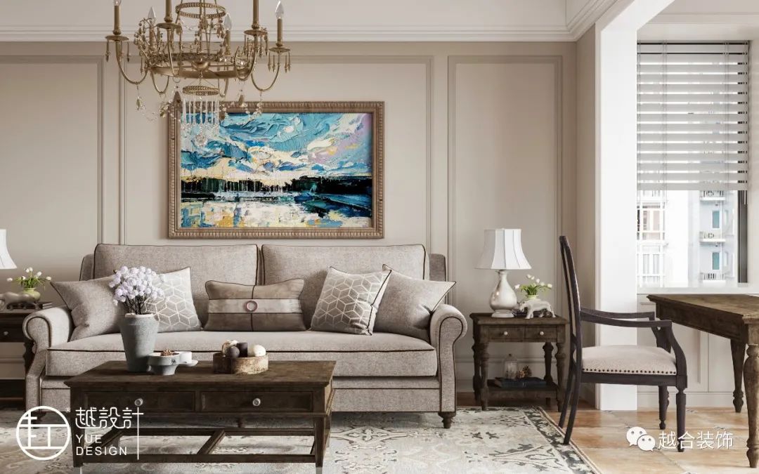 归家即远方,美式格调的理想家丨越设计-4