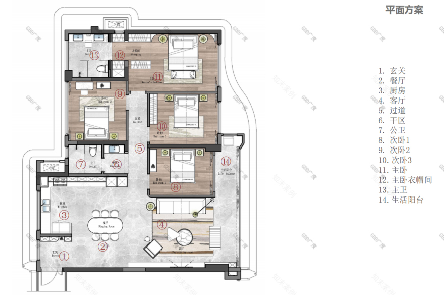 港融·江山壹号样板间丨中国福建丨GDD 广度设计-75