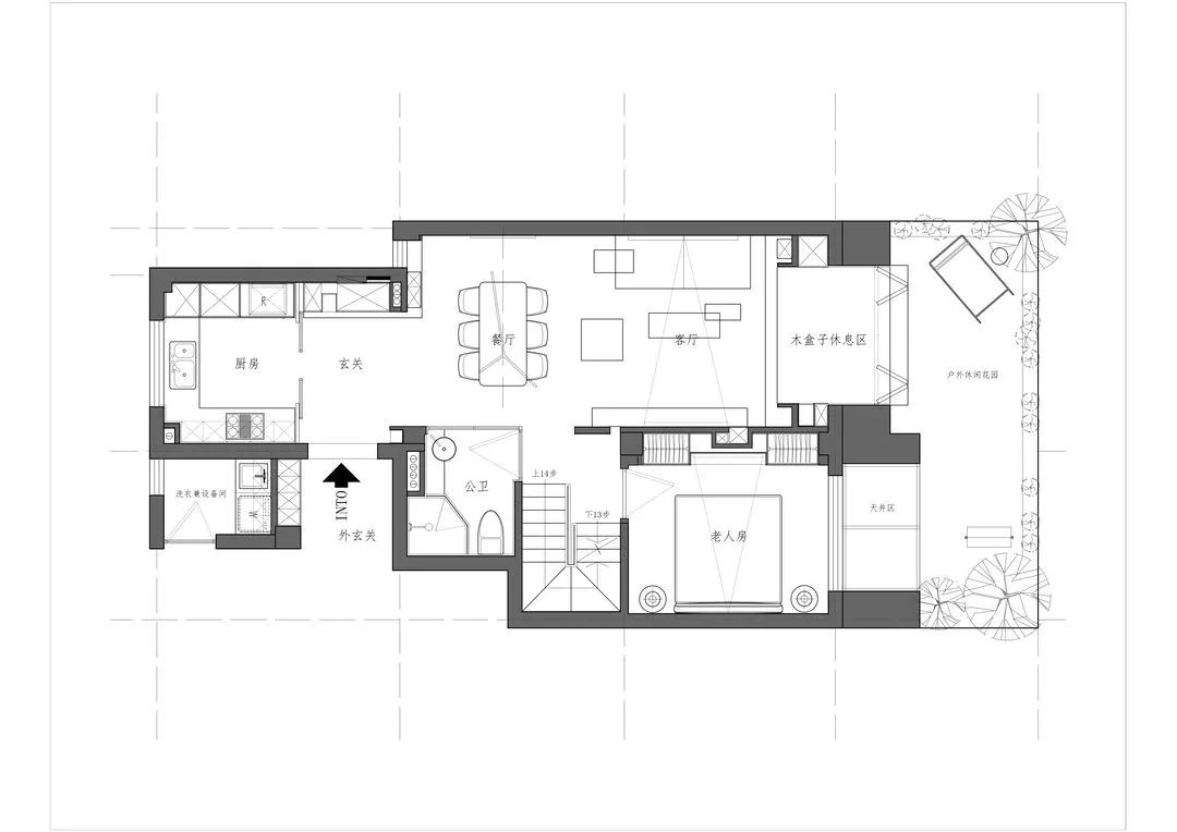上海宝山招商中环华府 180㎡现代简约别墅设计-76