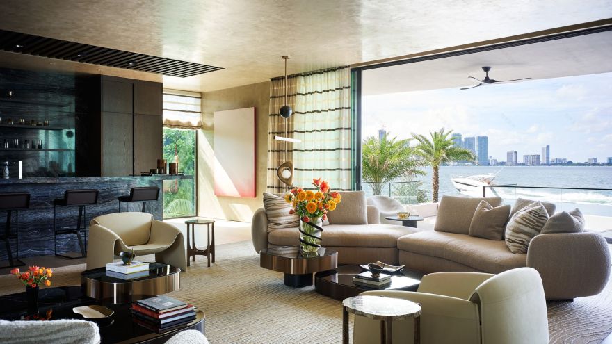 迈阿密海滩海滨住宅丨美国迈阿密-2