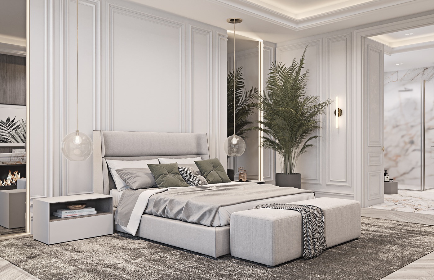 浅色系别墅设计-14