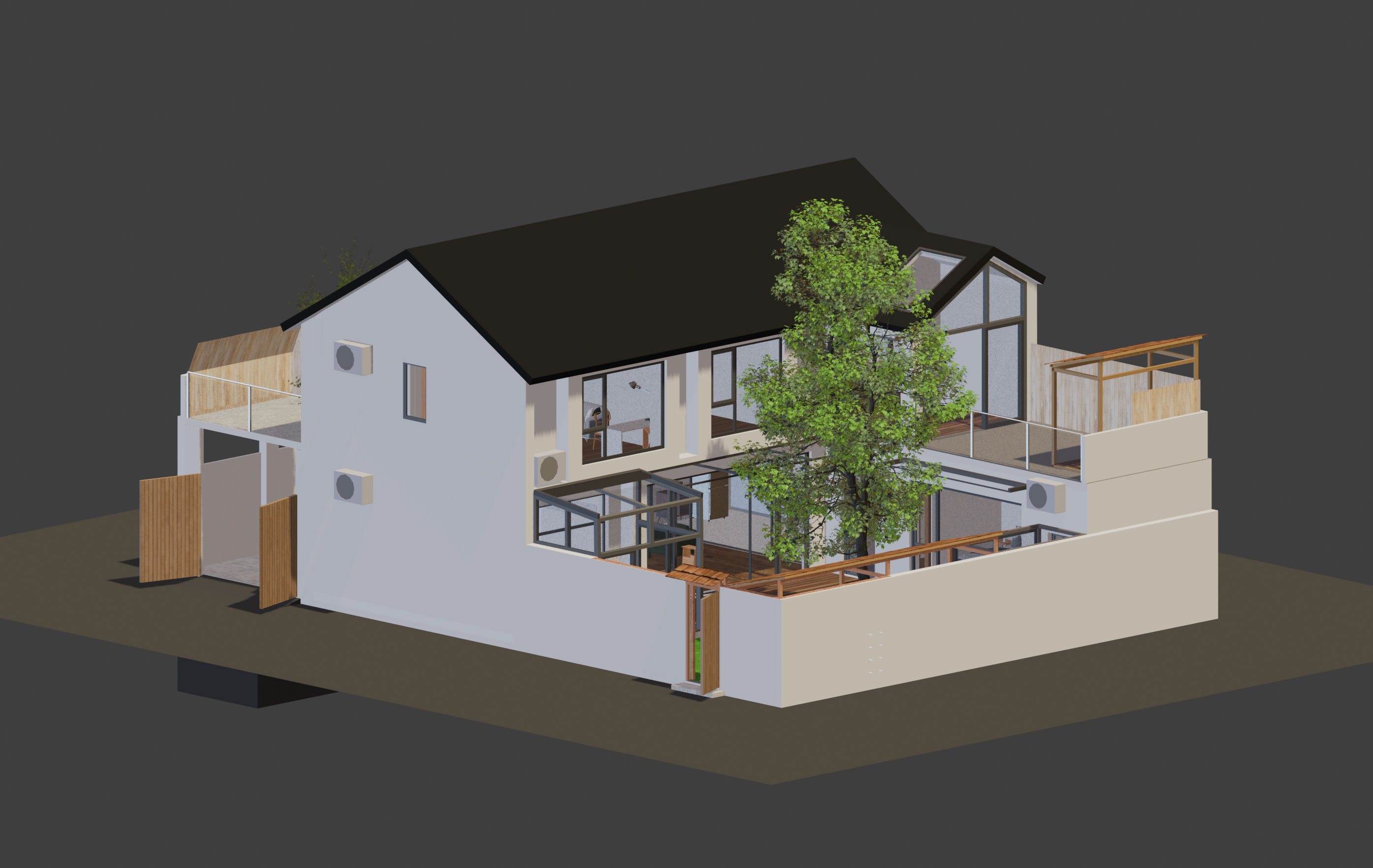 blender自建房设计3-1