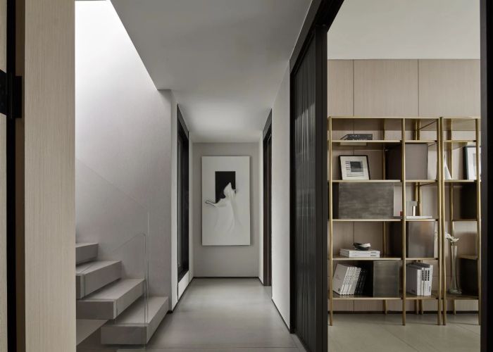 昆明中海云麓九里上下叠样板间丨中国昆明丨成都李益中空间设计-63