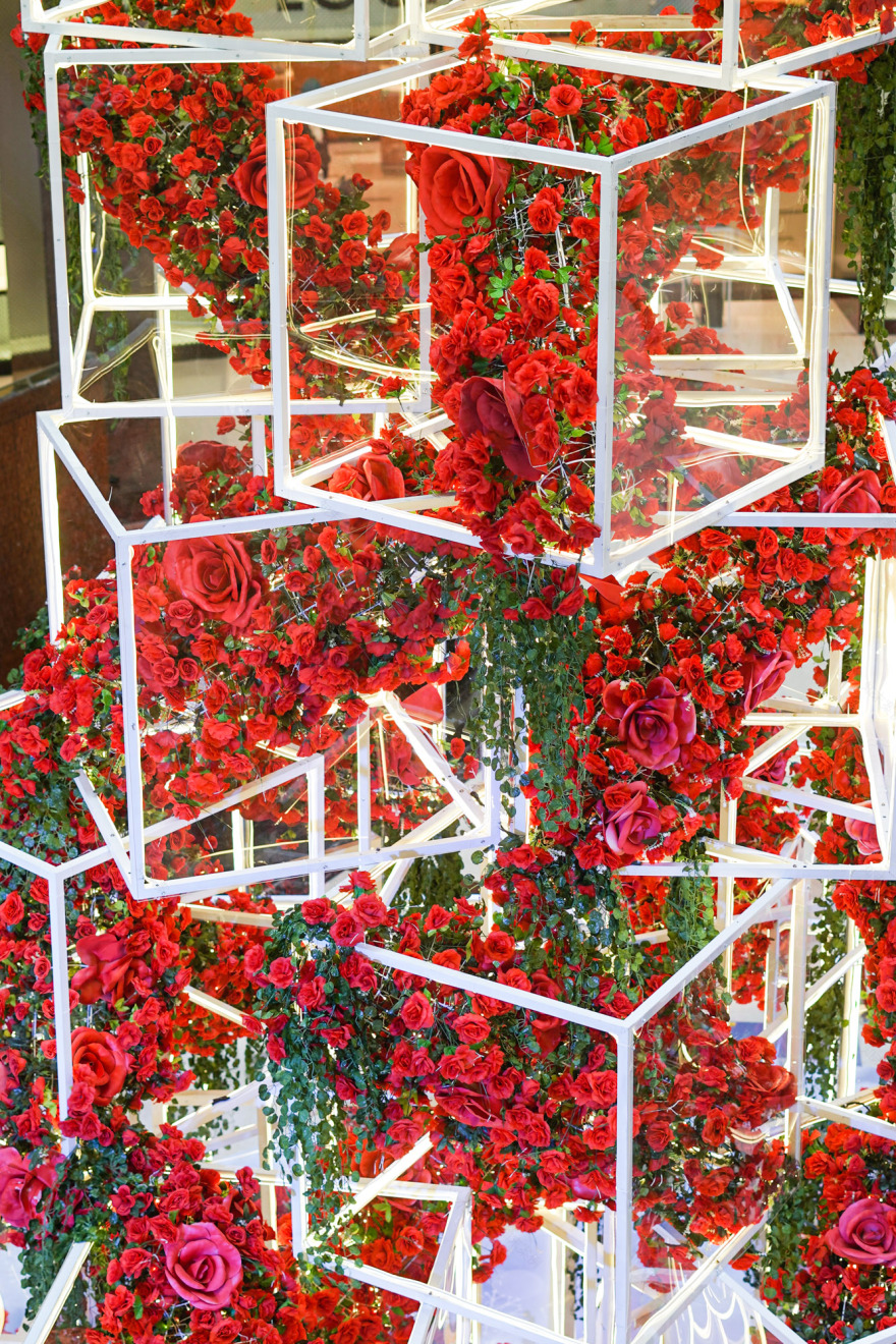 Petals Of Hope - Xmas VM Mall Decor Installation-3