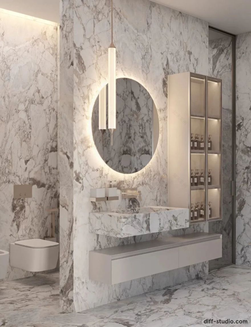 乌克兰基辅 1600㎡新古典奢华大宅丨Diff.Studio-82