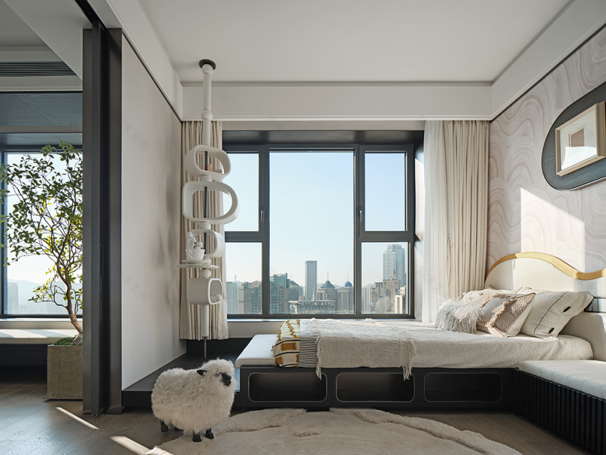 中海大连十里观澜复式丨中国大连丨深圳共向设计(室内),深圳共向美学(软装)-99