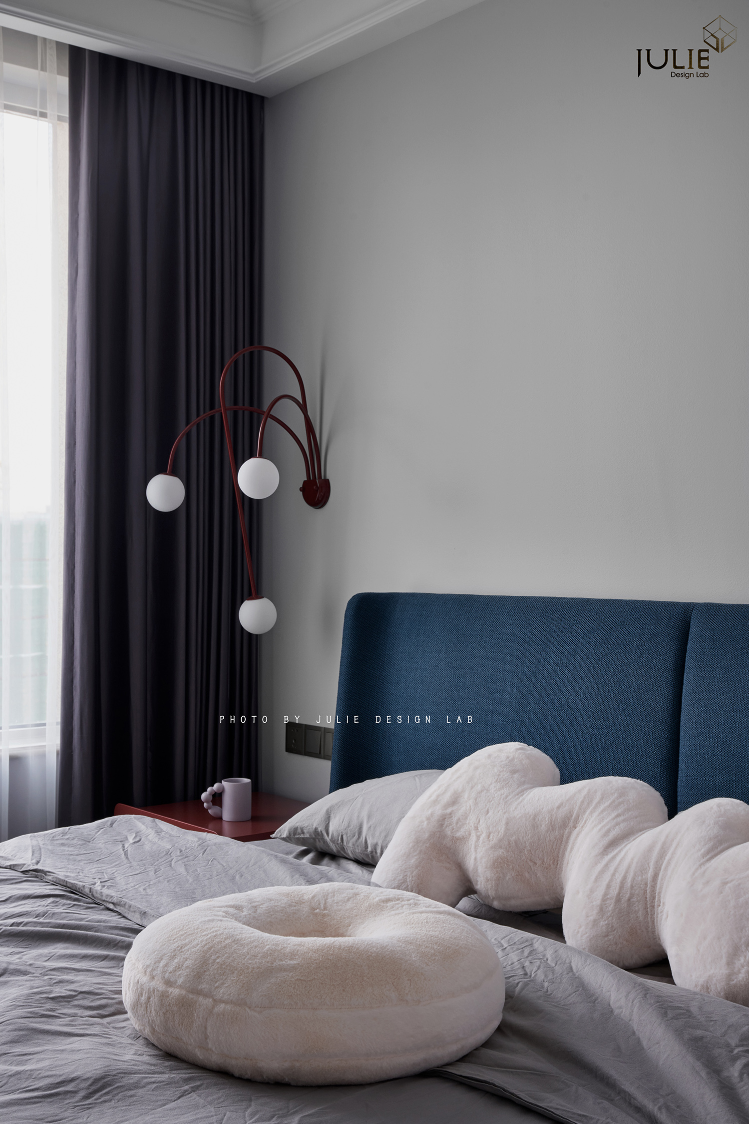 法式轻奢浪漫住宅设计丨中国杭州丨JULIE 软装设计-45