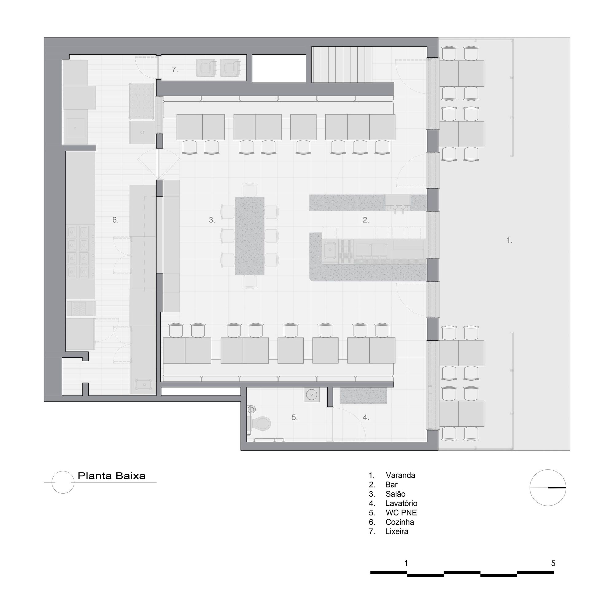 Toto Ipanema 餐厅丨巴西里约热内卢丨Tadu Arquitetura-30