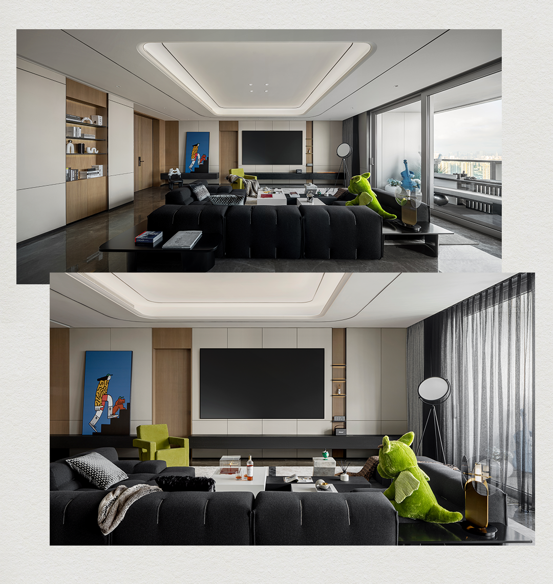 飞行员之家的空中楼阁丨中国深圳丨尚层别墅装饰深圳南山分公司-11