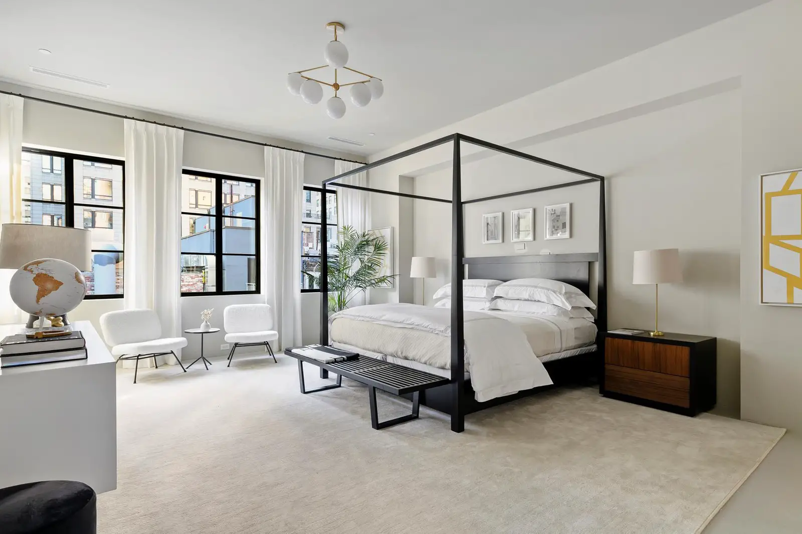 纽约上东区历史建筑的现代艺术改造-11