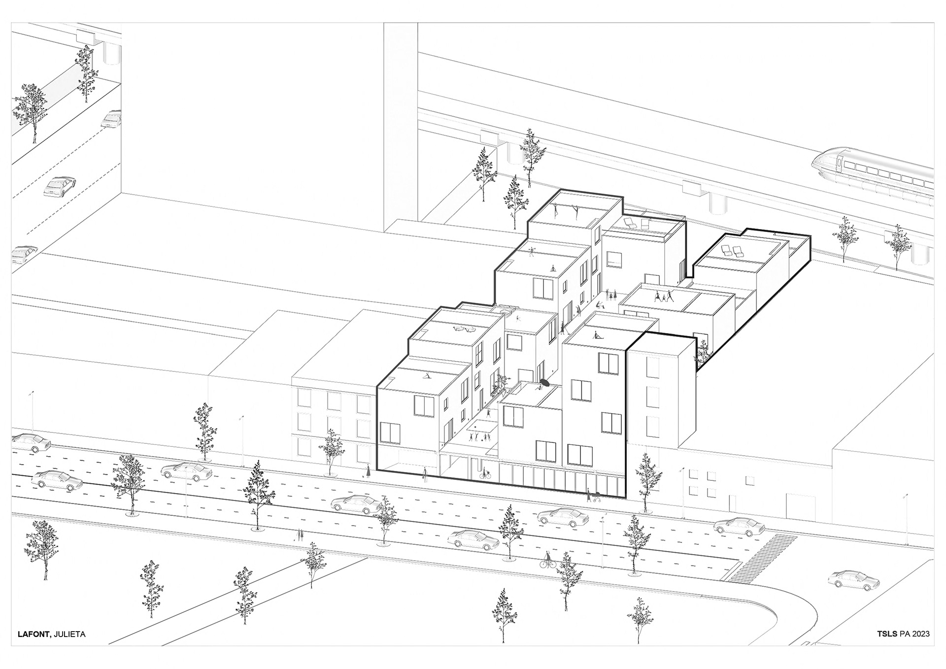 ARQUITECTURA DE USOS MIXTOS / 2023-2