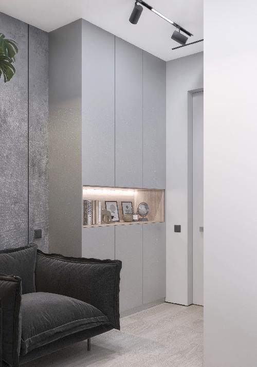 172㎡郊区住宅极简风设计项目-40