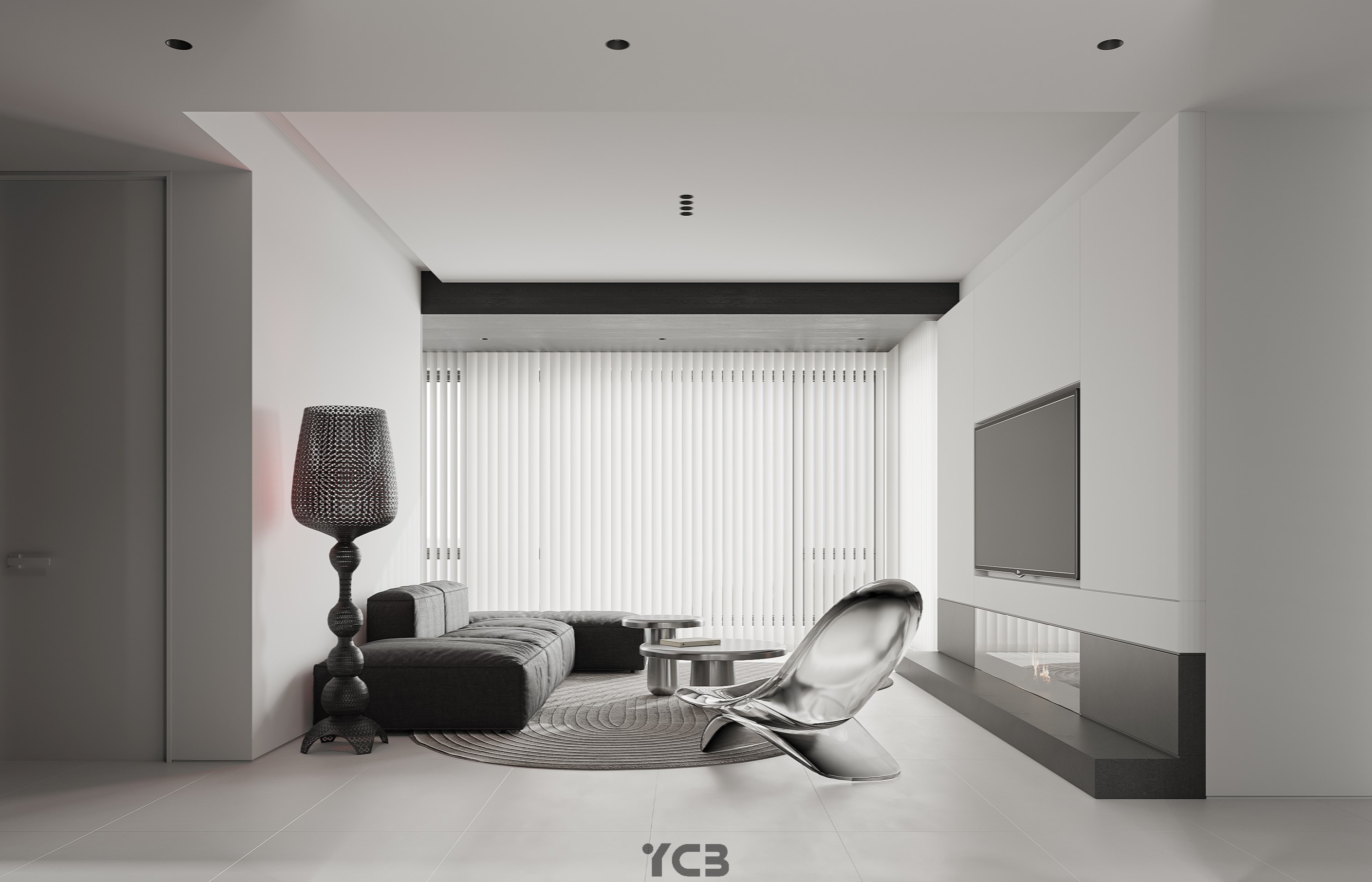 极简黑白灰·原创帮办公空间设计丨原创帮（设计帮）-7