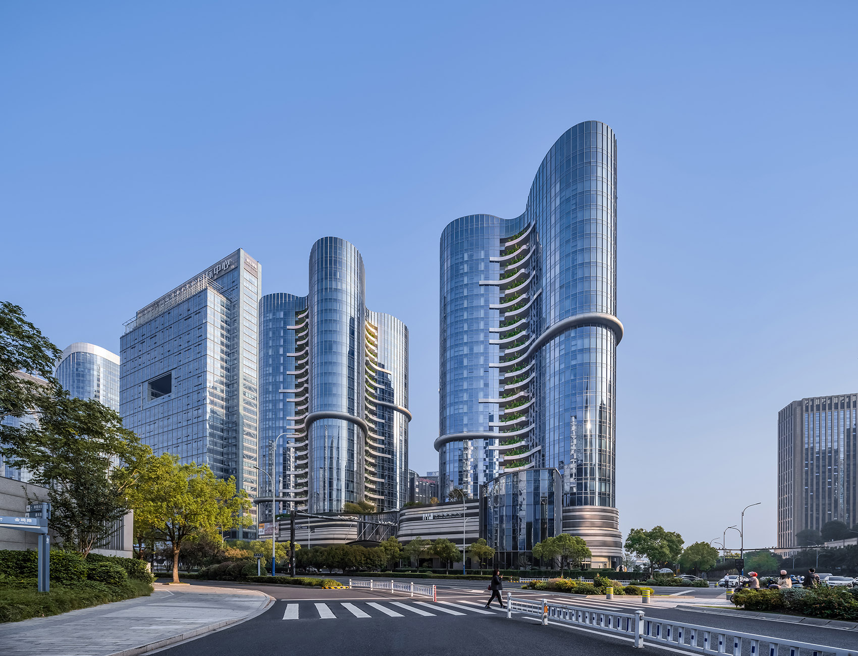 华鸿都会中心丨中国杭州丨MUDO墨度建筑 + 帝奥栖合-4