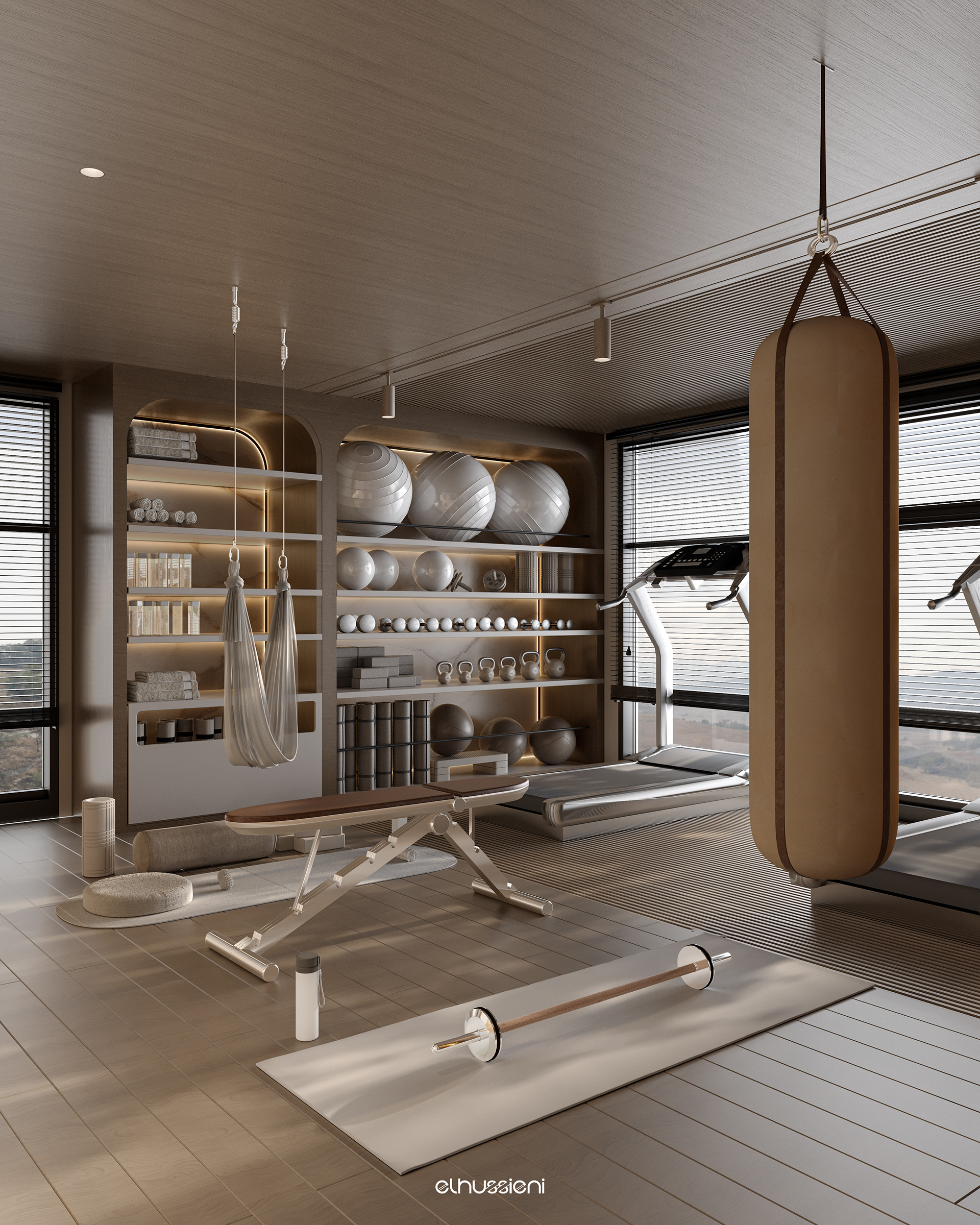 MODERN GYM DESIGN（家庭健身房设计）-14