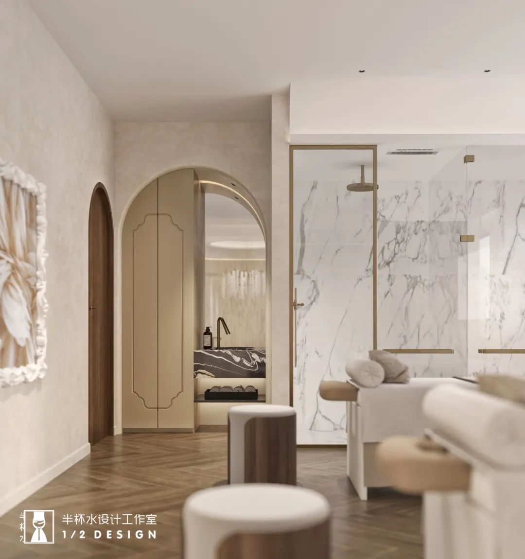 美容理发店精致设计丨半杯水工作室-8