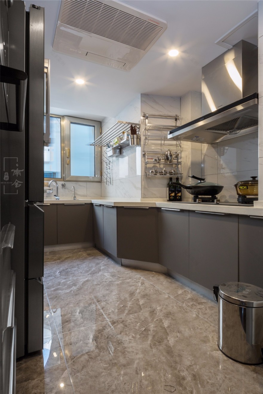 南舍空间设计 | 轻奢 180㎡现代住宅,品质生活新定义-29