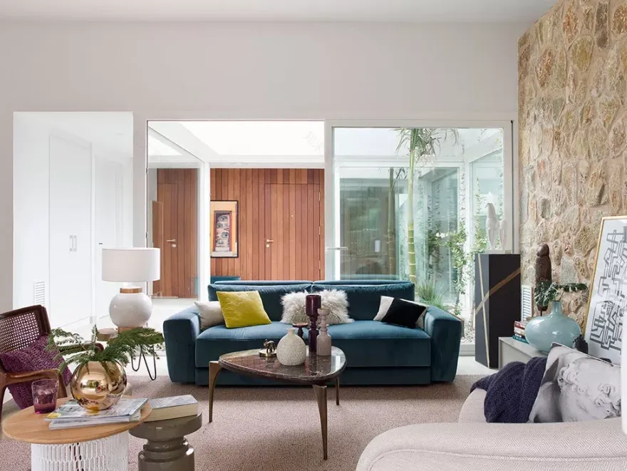 西班牙带中庭别墅室内设计丨达里娅·西诺托(Дарья Синотто)-8