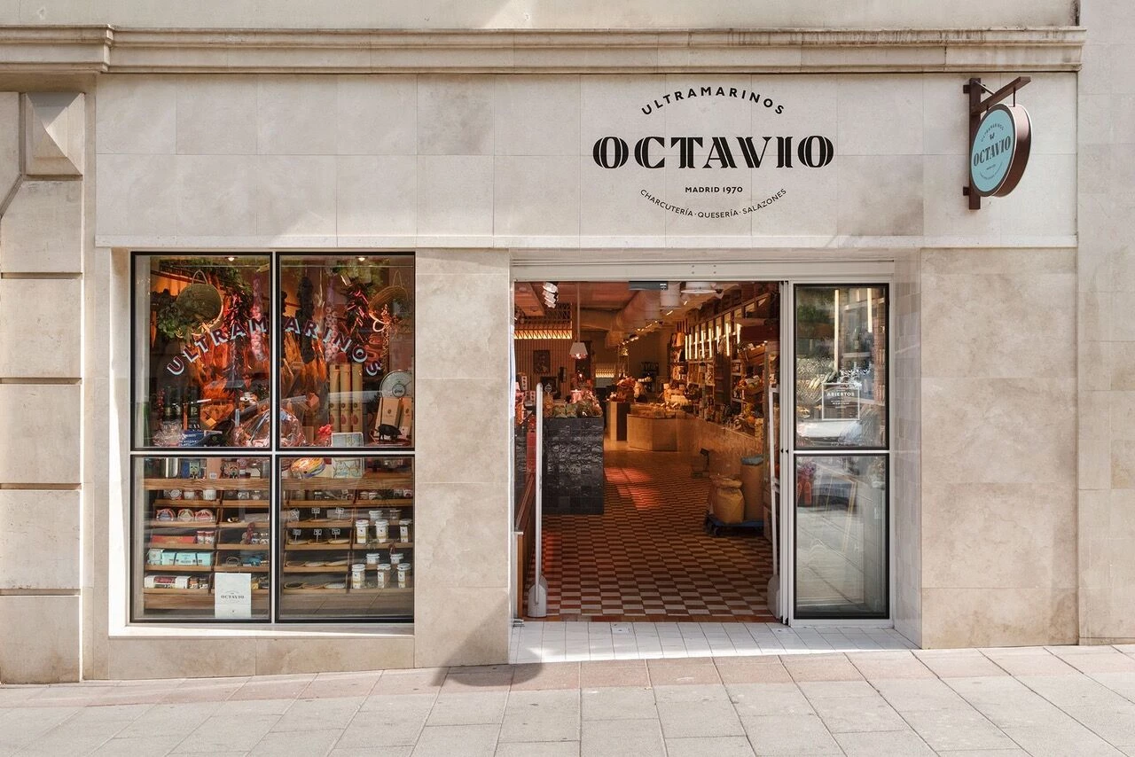 Ultramarinos Octavio 食品杂货店设计丨西班牙马德里丨Sierra de la Higuera Studio-9