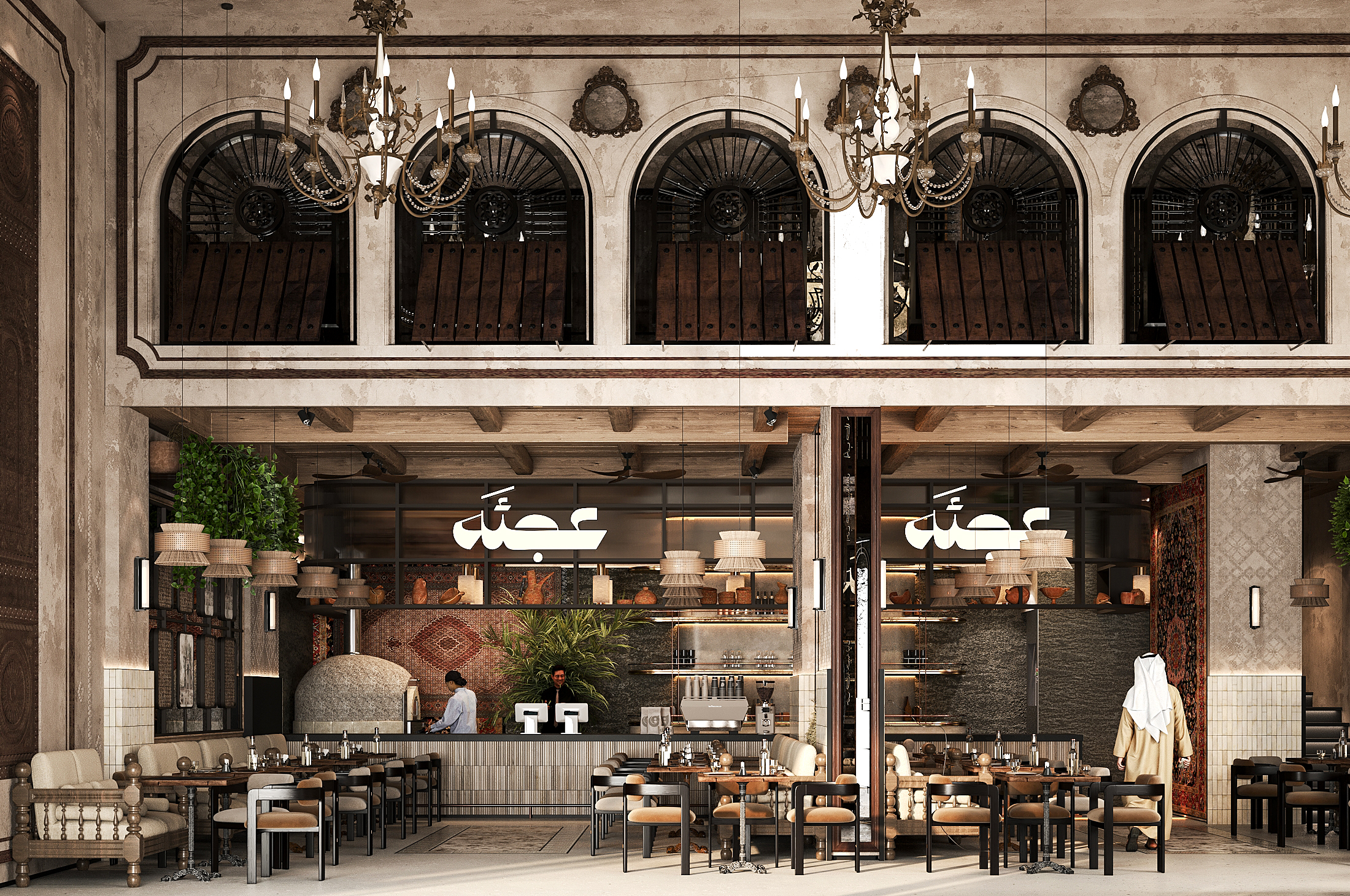 AJAA Café – Contemporary Rustic-12