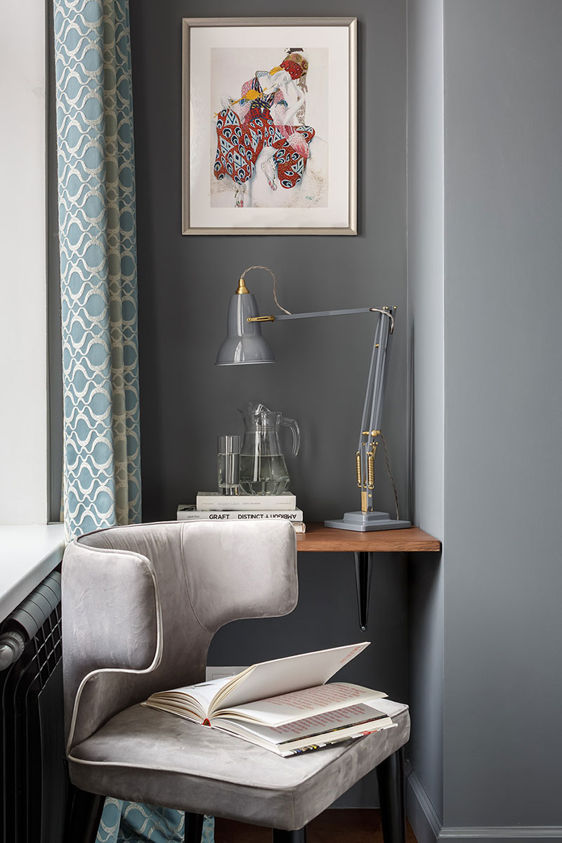 圣彼得堡色彩斑斓的小型出租公寓设计-14