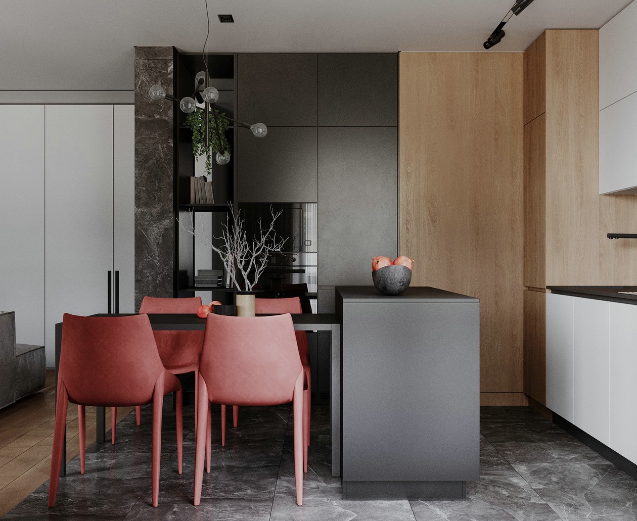 83平 现代极简空间设计！-10