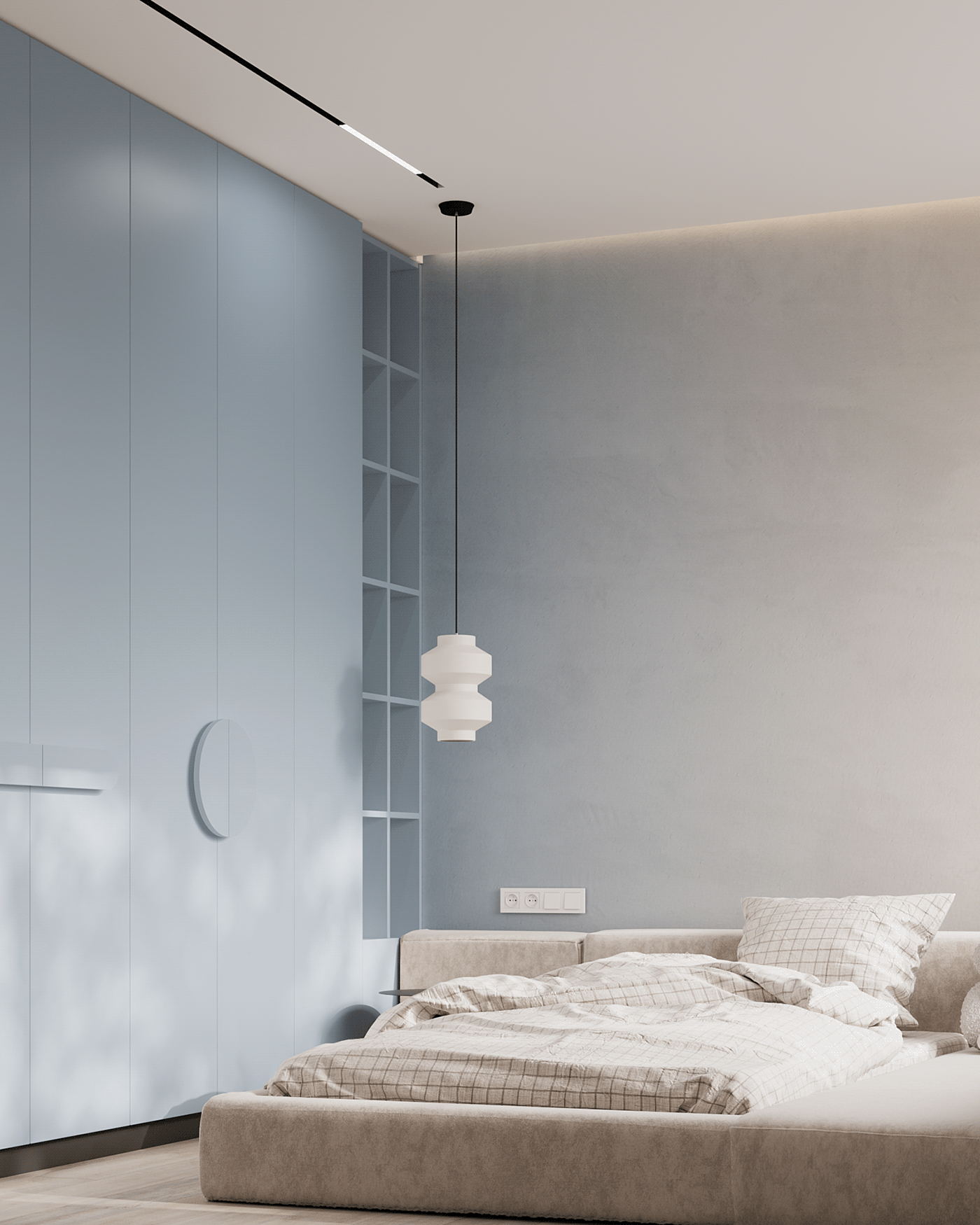 165㎡原木与灰色 打造出超精致的住宅-27