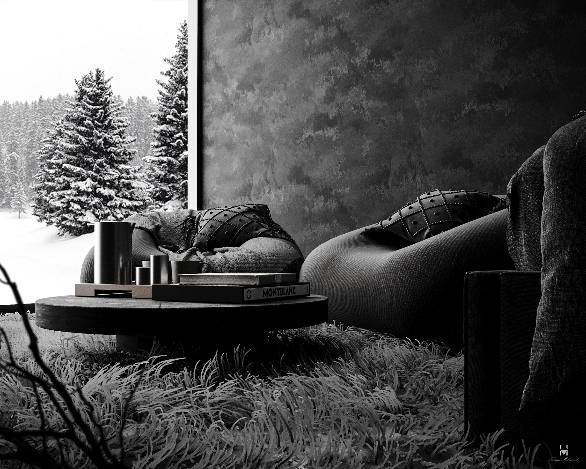 冬季卧室丨Hassan Mohamed-5