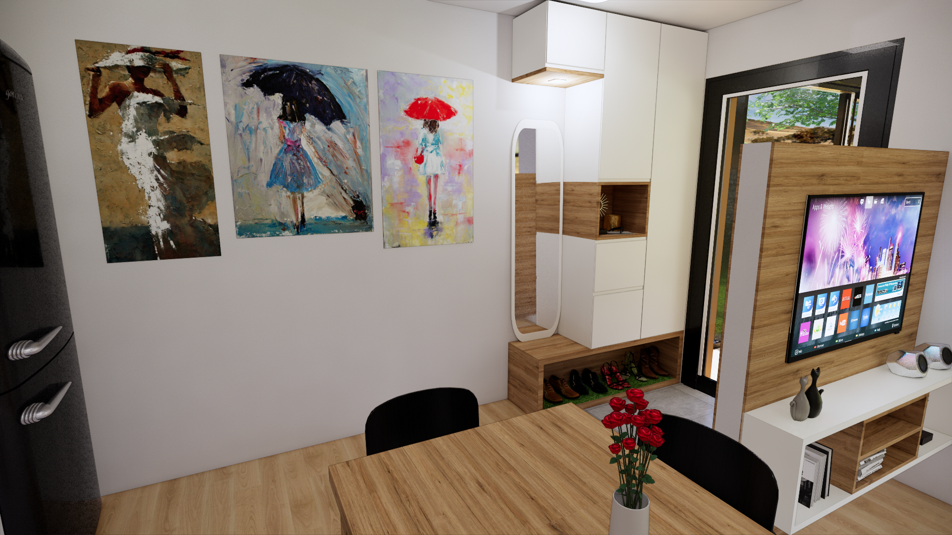 Mobilna/ Počitniška-Stanovanjska Hiška z Zimskim Vrtom-4