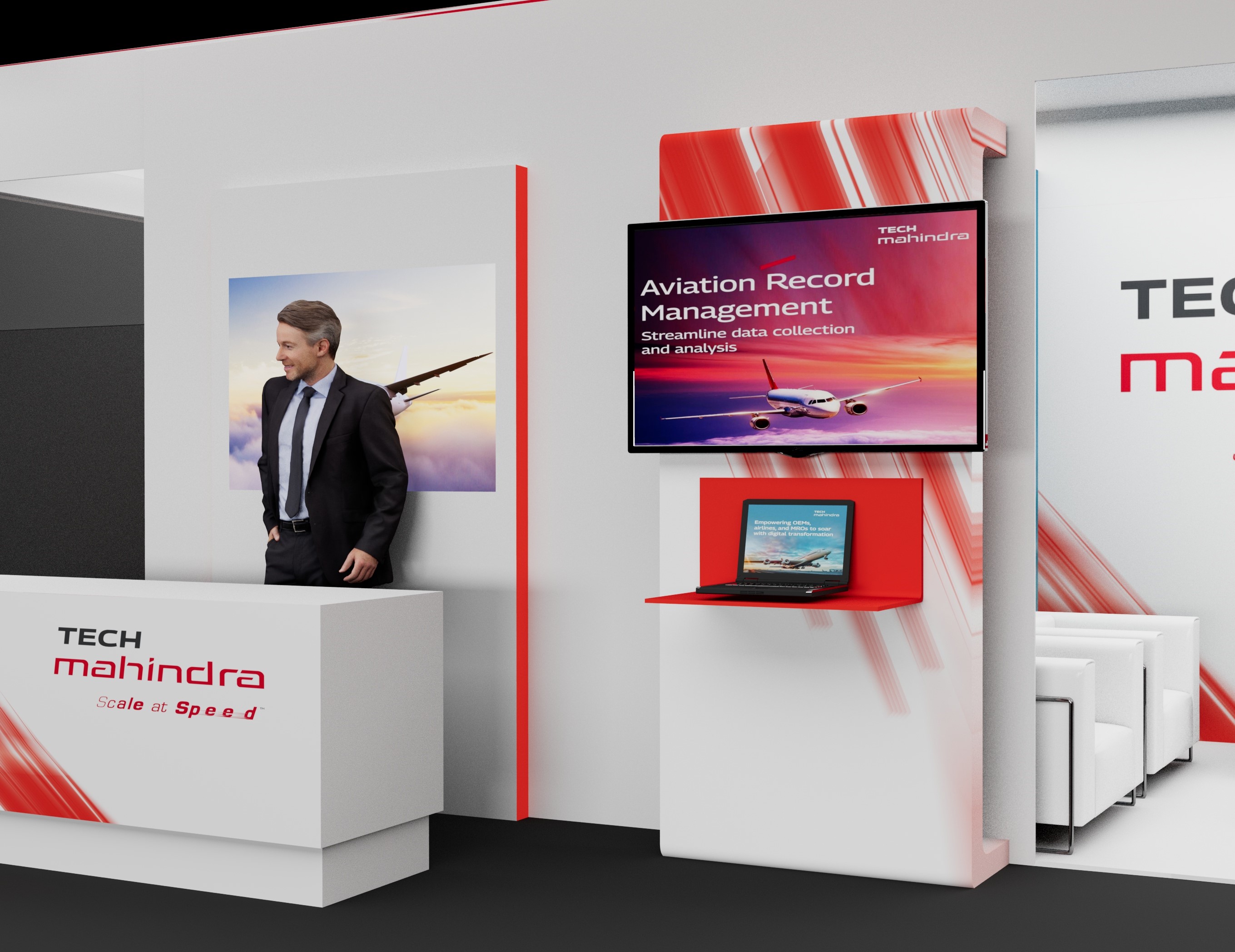 Tech Mahindra AIrplane stall 2025-3