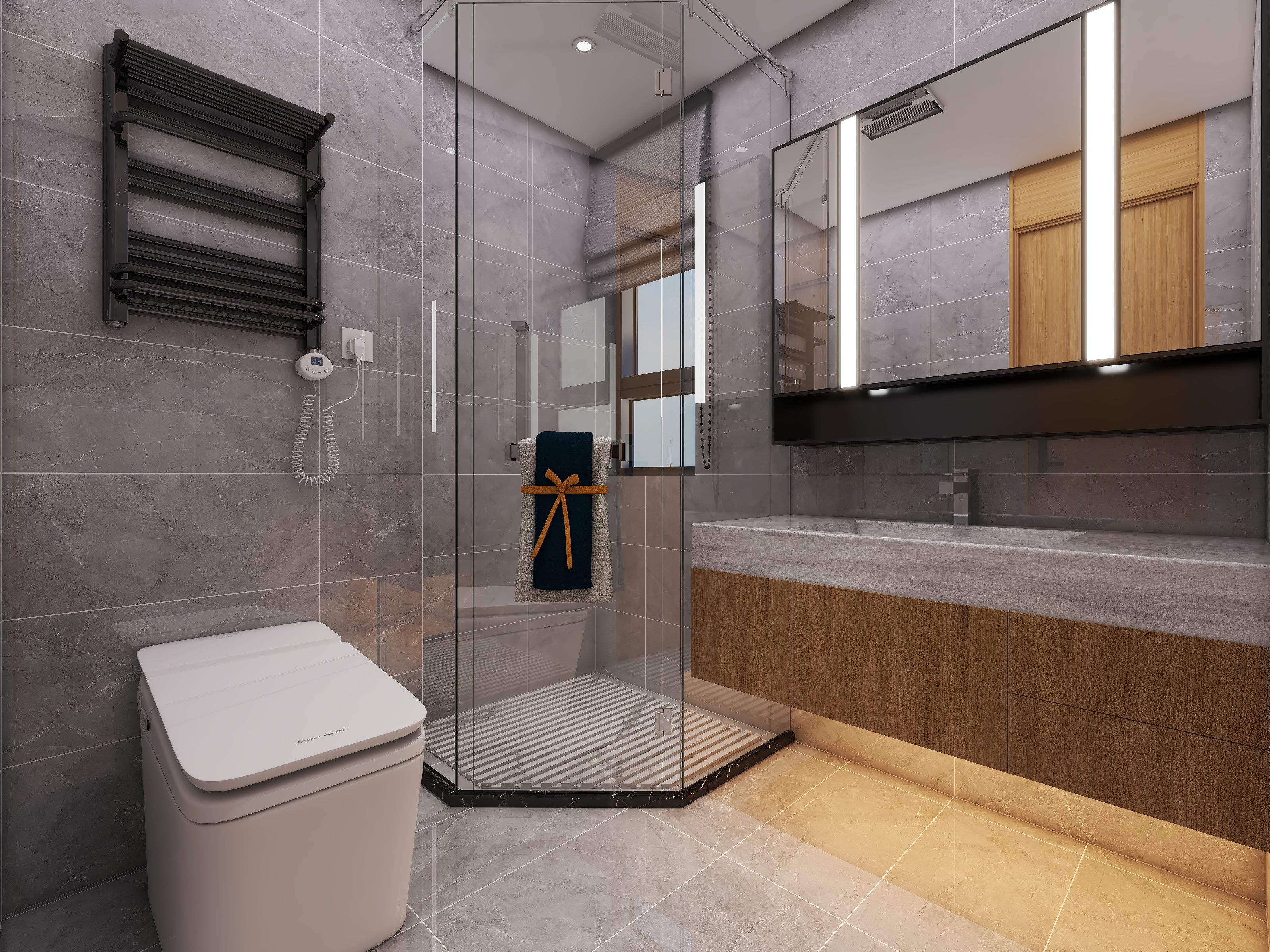 四川成都龙光天瀛（117平方现代简约四居室）-57