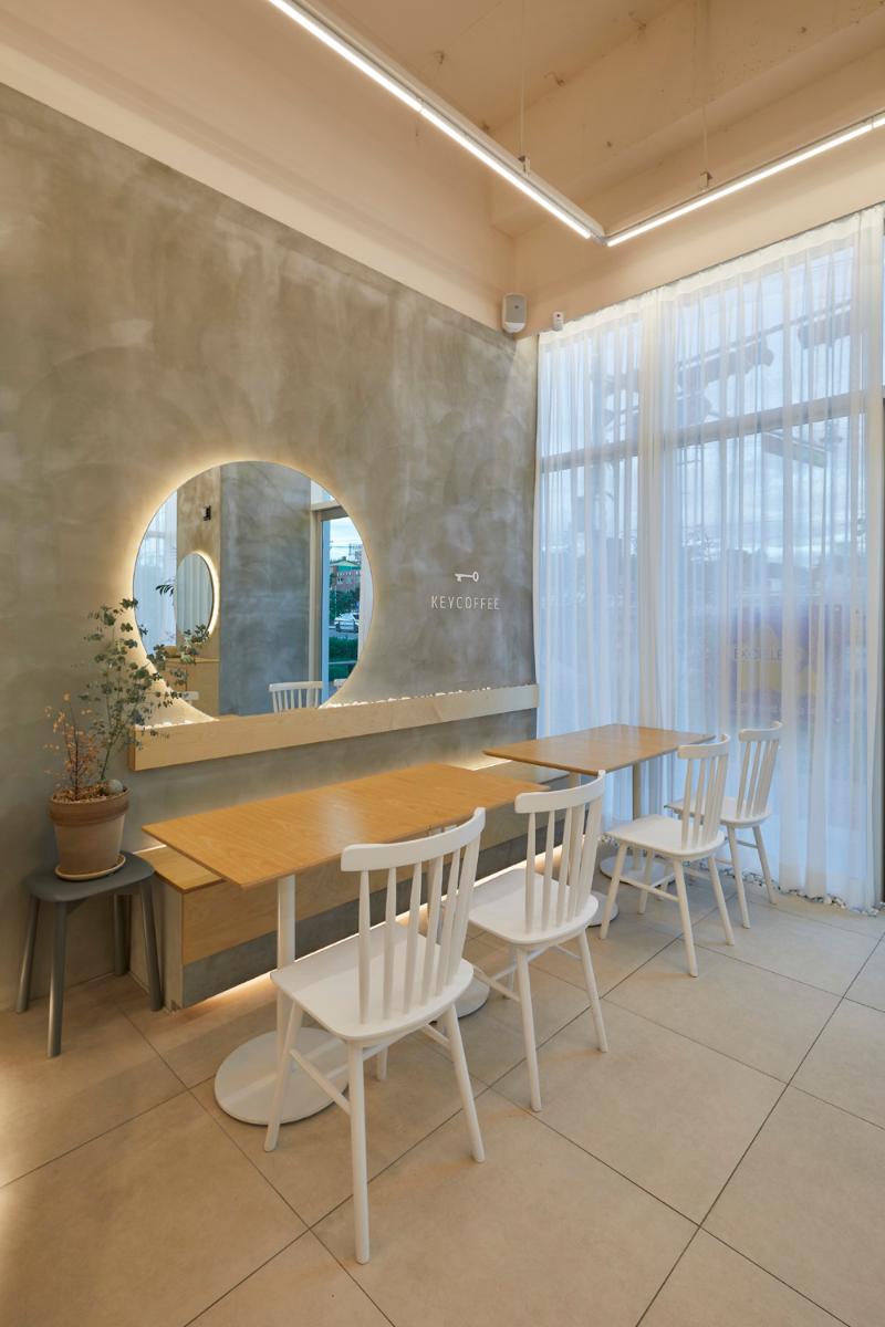 12 坪极简风咖啡厅设计 | 韩式 White&Woodton 风格-8