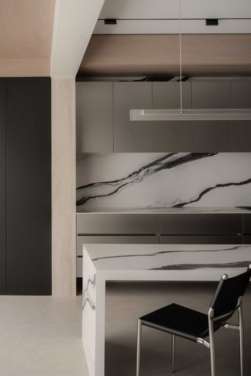 《叠序》240㎡顶跃改造丨成都宏福樘设计-22